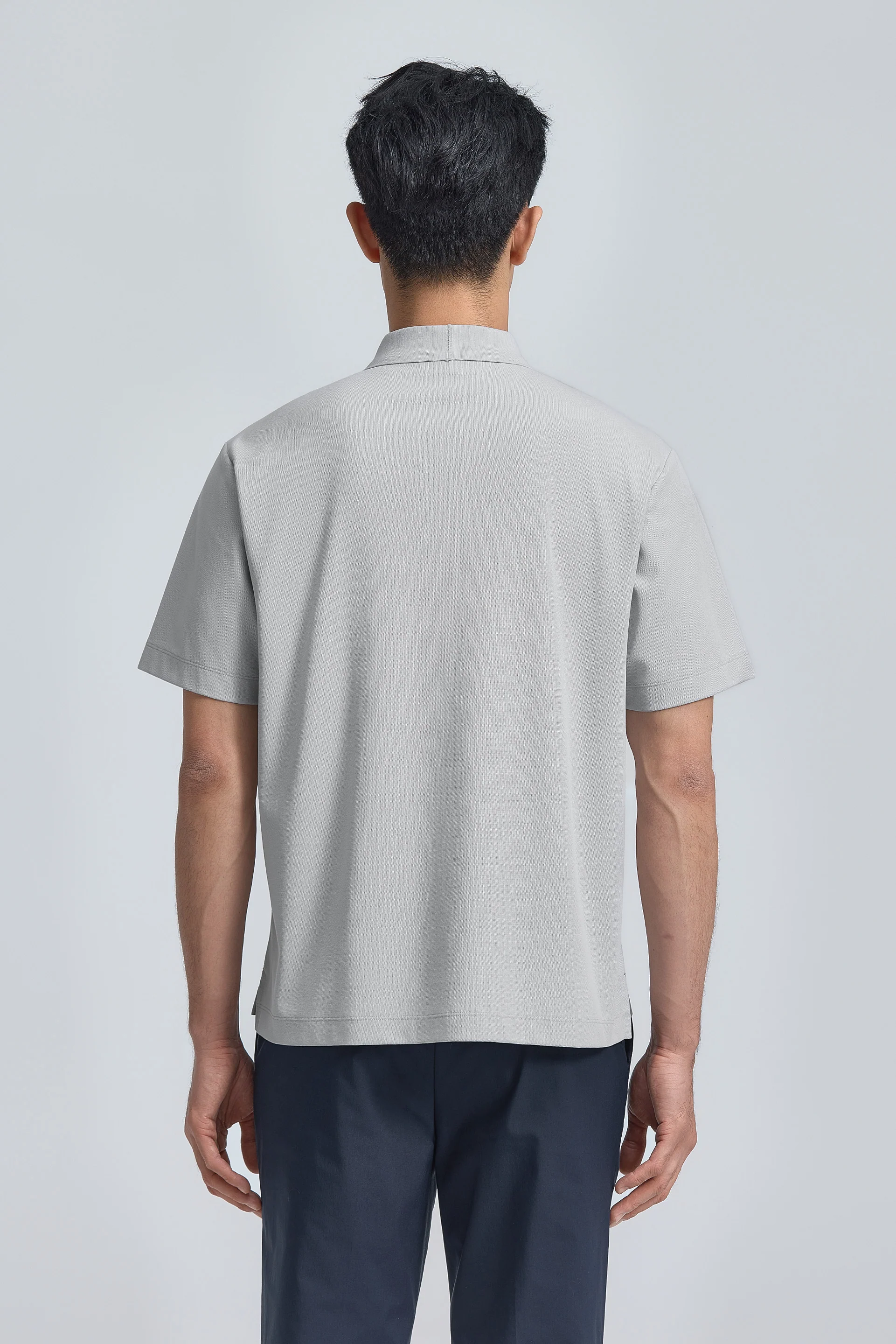 PrismCool Pique Polo | Grey GYE128 - Image 10