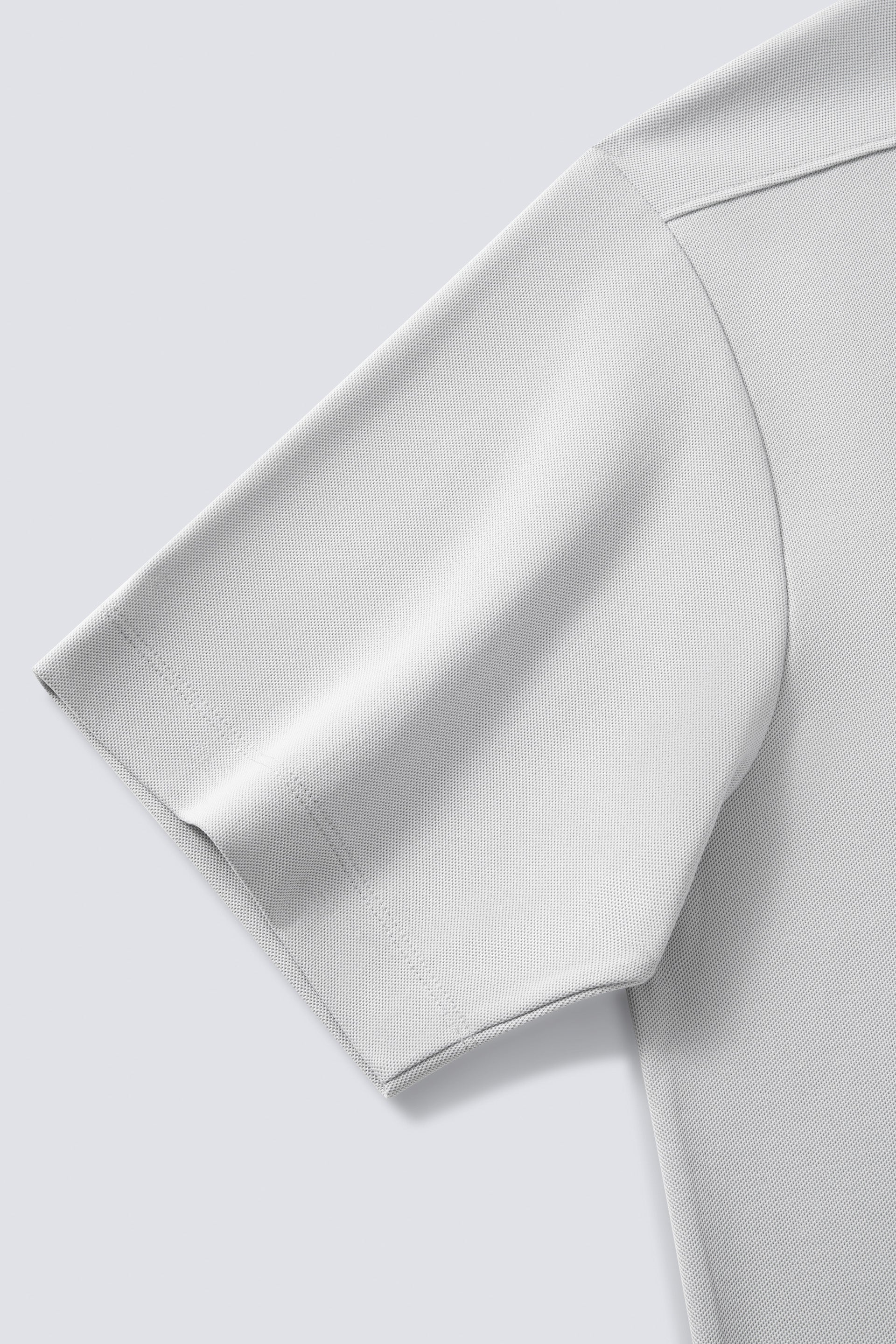 PrismCool Pique Polo | Grey GYE128 - Image 7