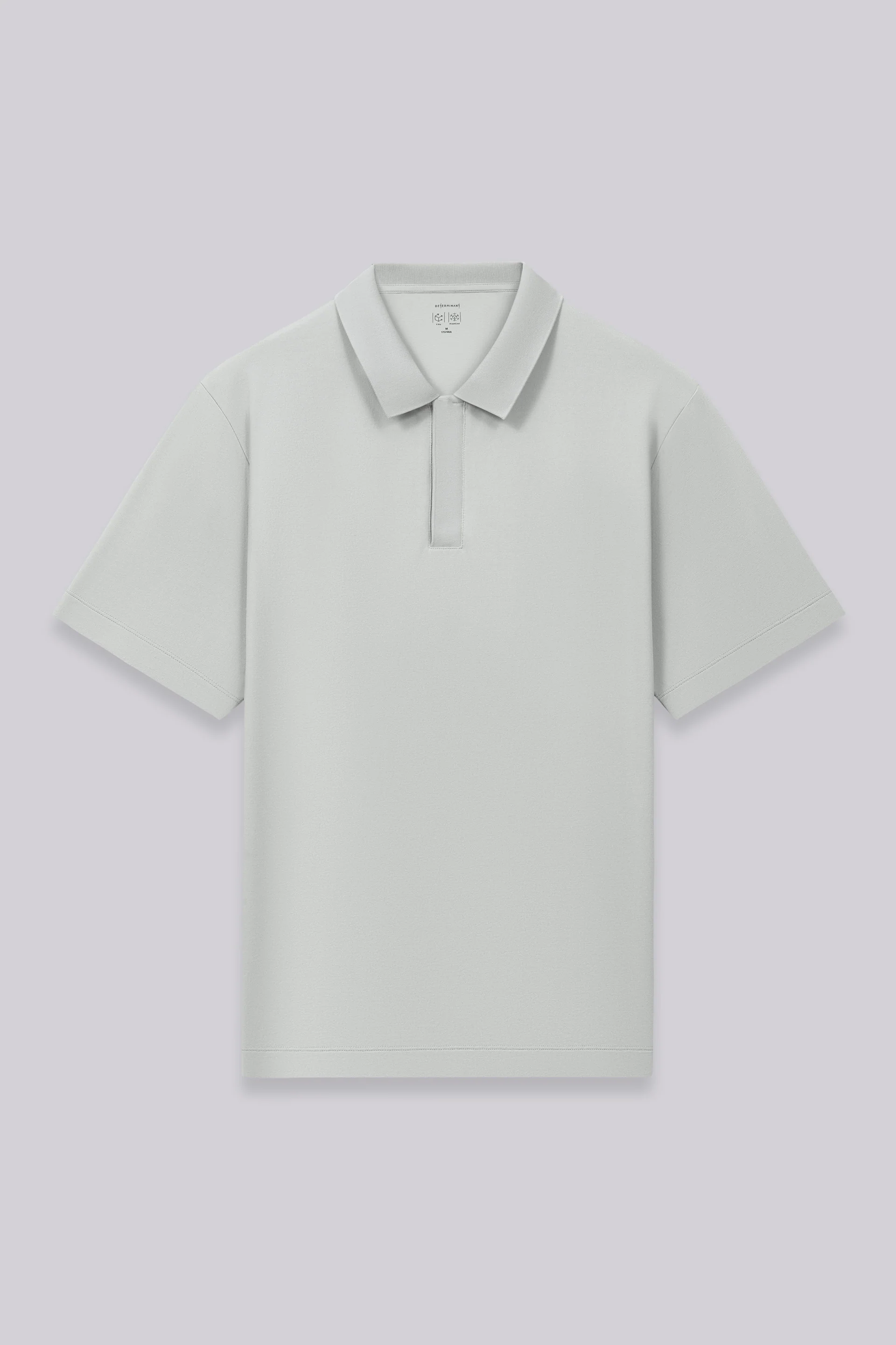 PrismCool Zip-Up Polo | Grey GYE128 - Image 6
