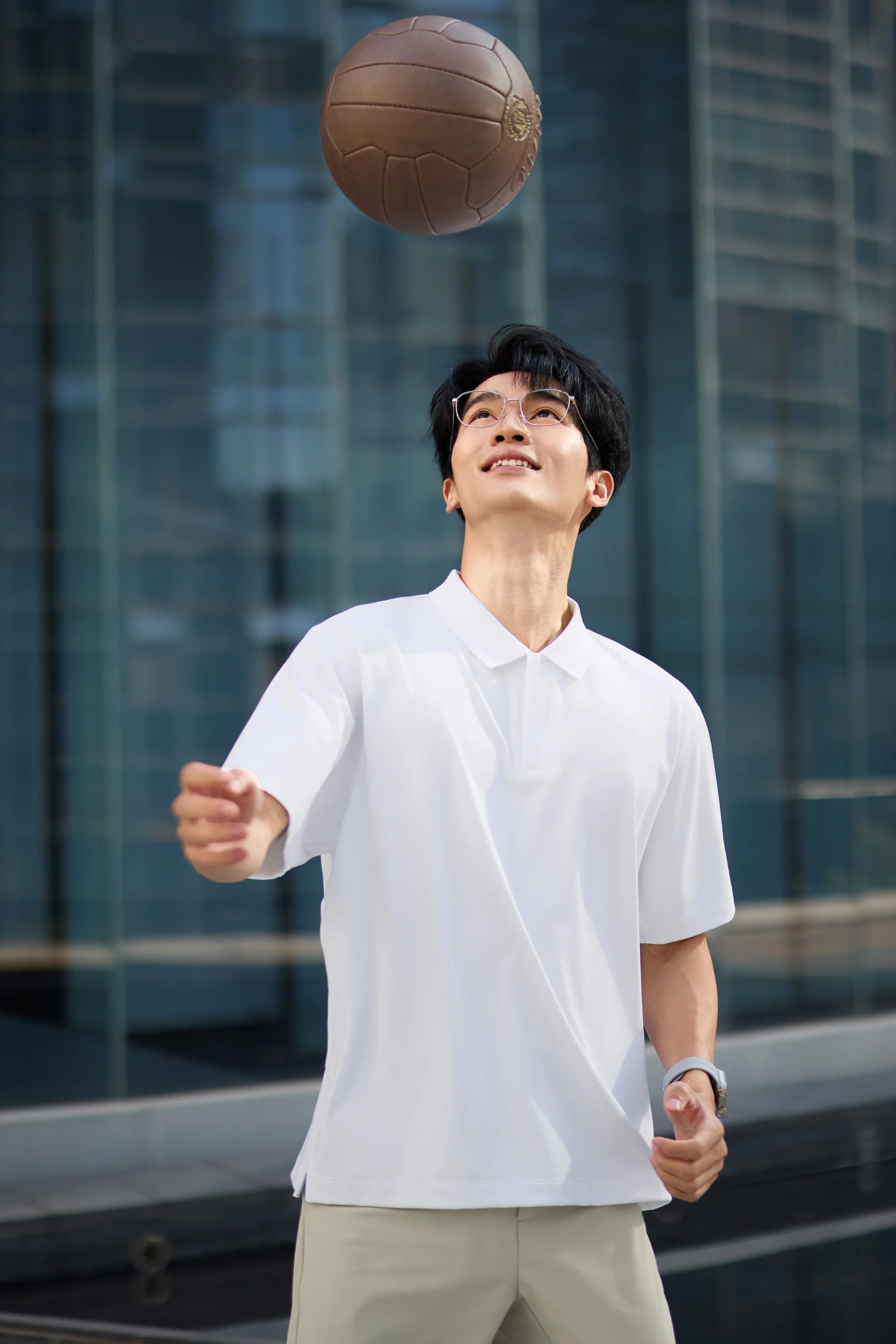PrismCool Zip-Up Polo | White WH001Z - Image 3