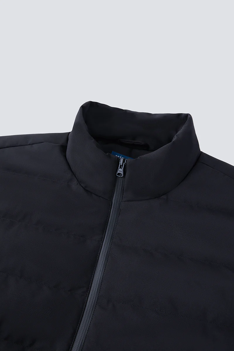 Quilted Down Jacket | Black BKFD01 - Image 7