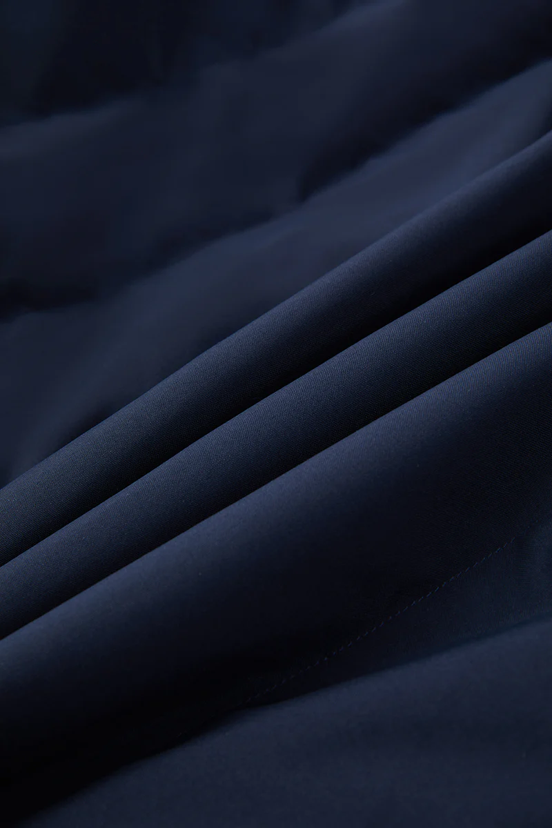 Quilted Down Jacket | Navy NYDW01 - Image 11