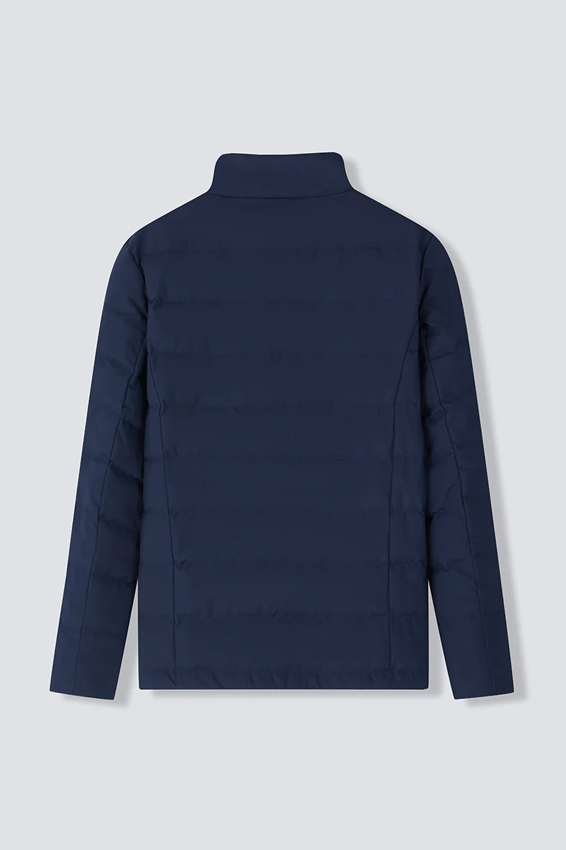 Quilted Down Jacket | Navy NYDW01 - Image 13