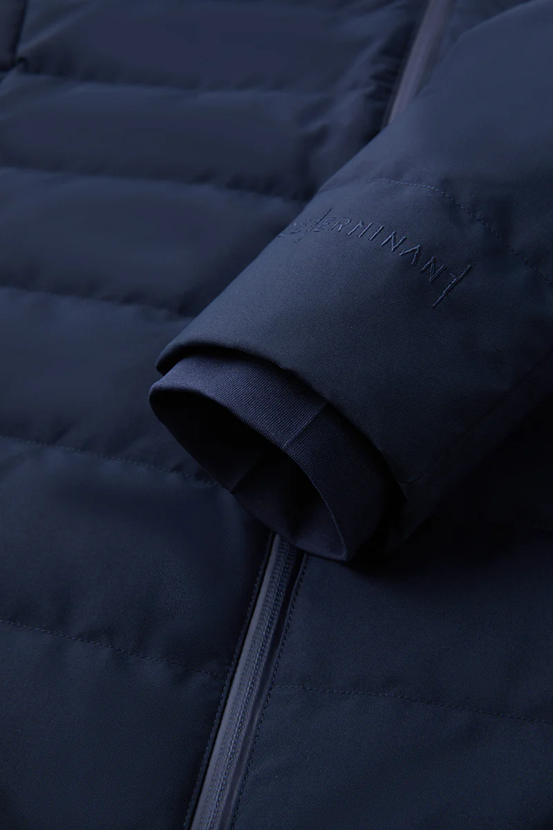 Quilted Down Jacket | Navy NYDW01 - Image 9
