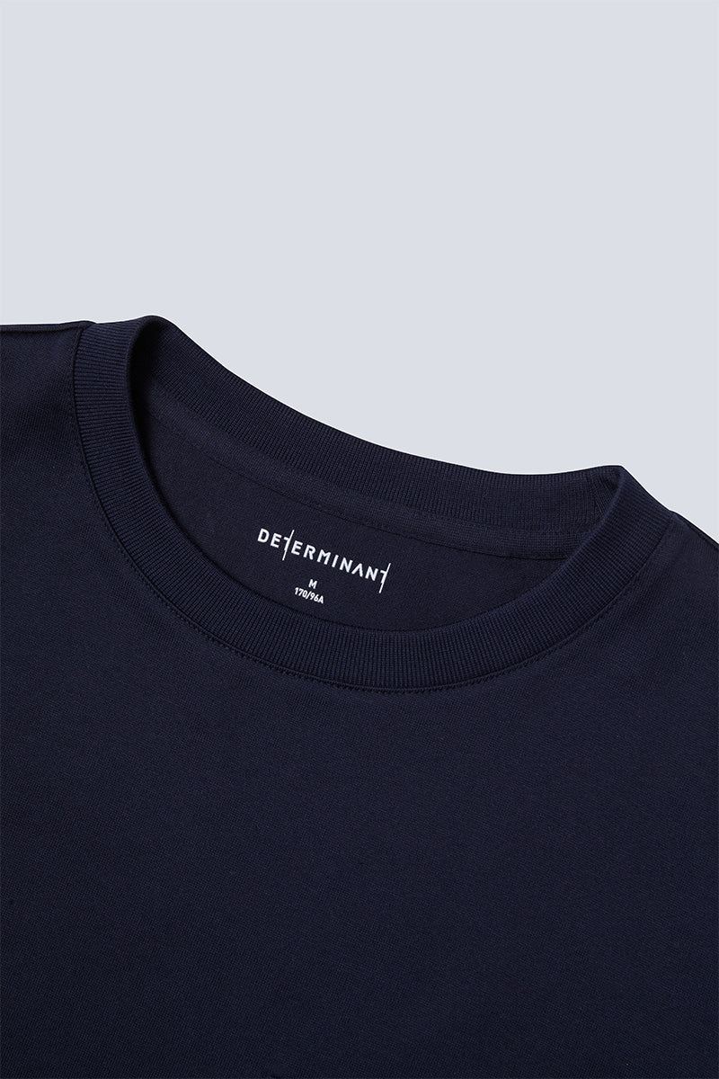 Regal Crew Neck Pocket T-Shirt | Navy NNY096 - Image 6