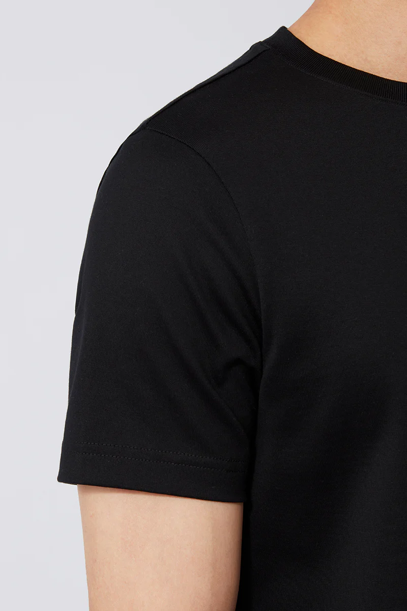 Regal Crew Neck T-Shirt | Black BKFD01 - Image 5