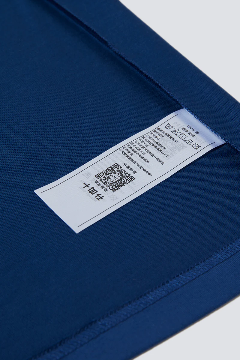Regal Crew Neck T-Shirt | Blue NYE073 - Image 10