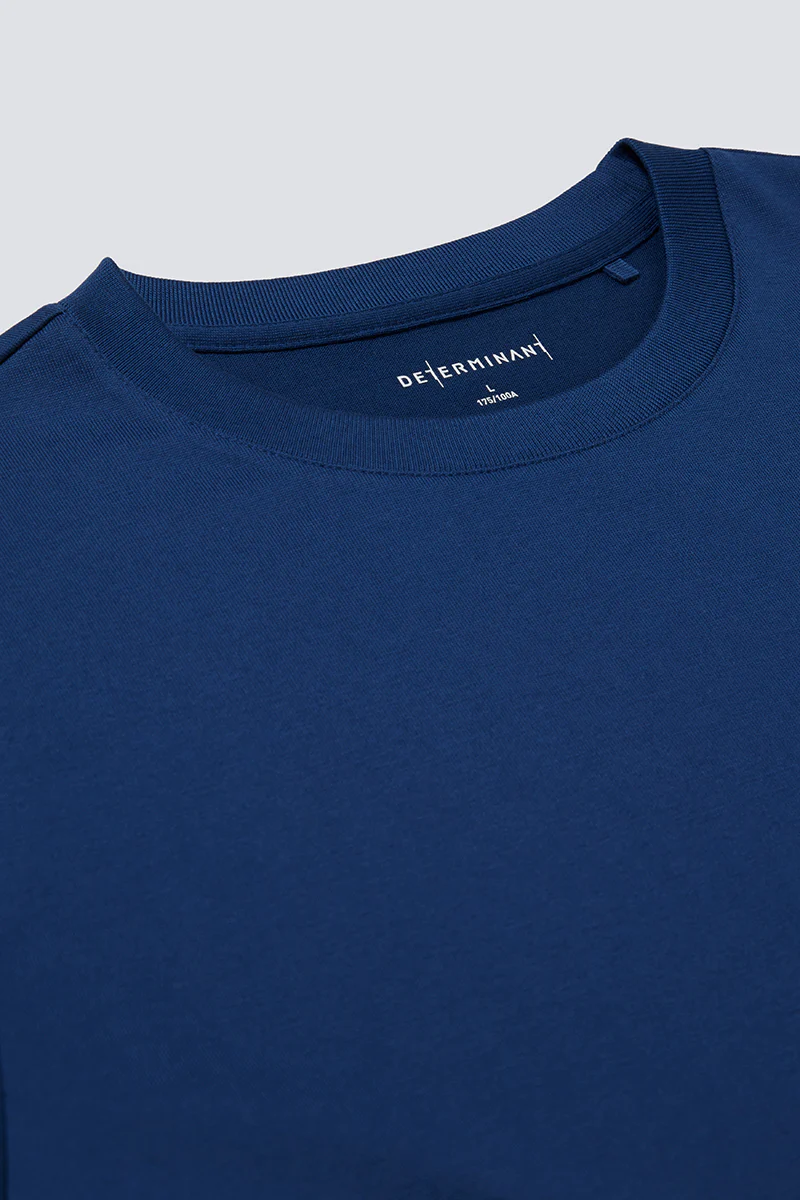 Regal Crew Neck T-Shirt | Blue NYE073 - Image 5