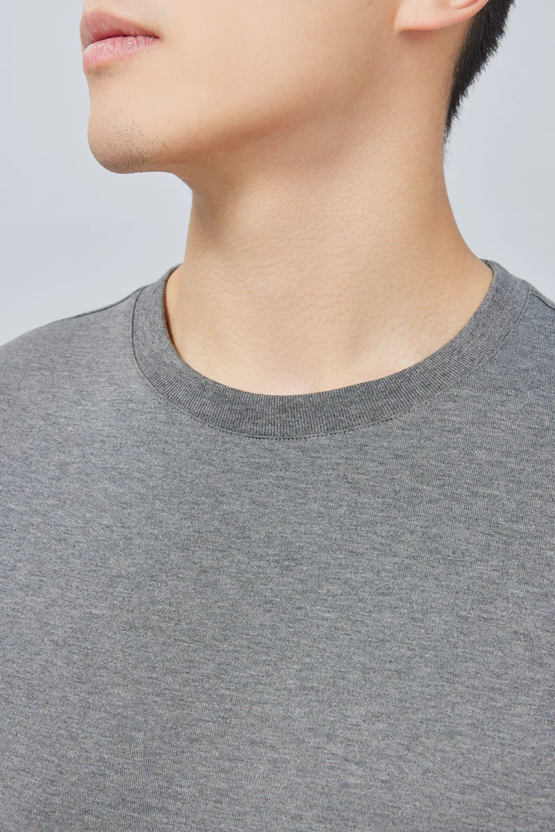 Regal Crew Neck T-Shirt | Dark Grey EBCG30 - Image 2