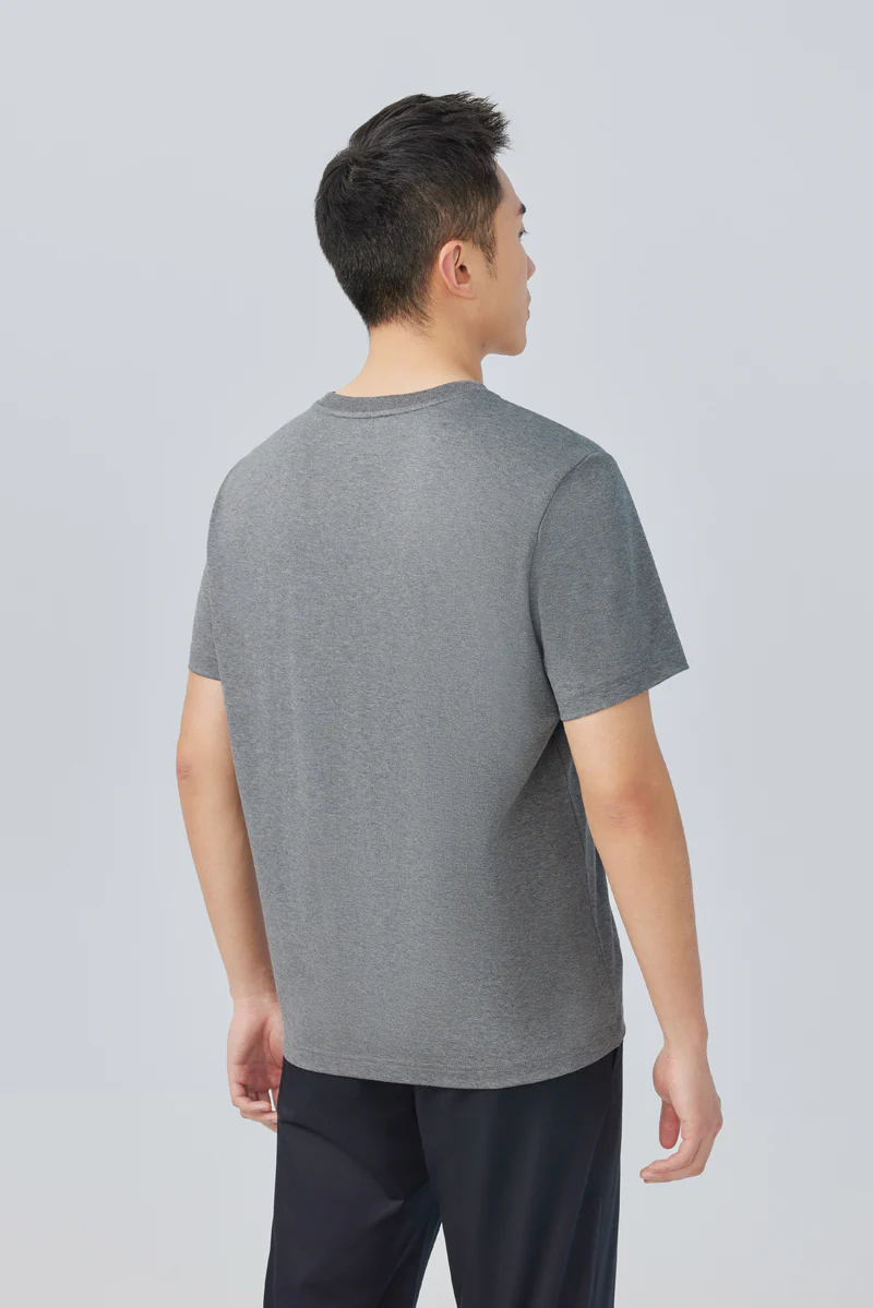 Regal Crew Neck T-Shirt | Dark Grey EBCG30 - Image 4