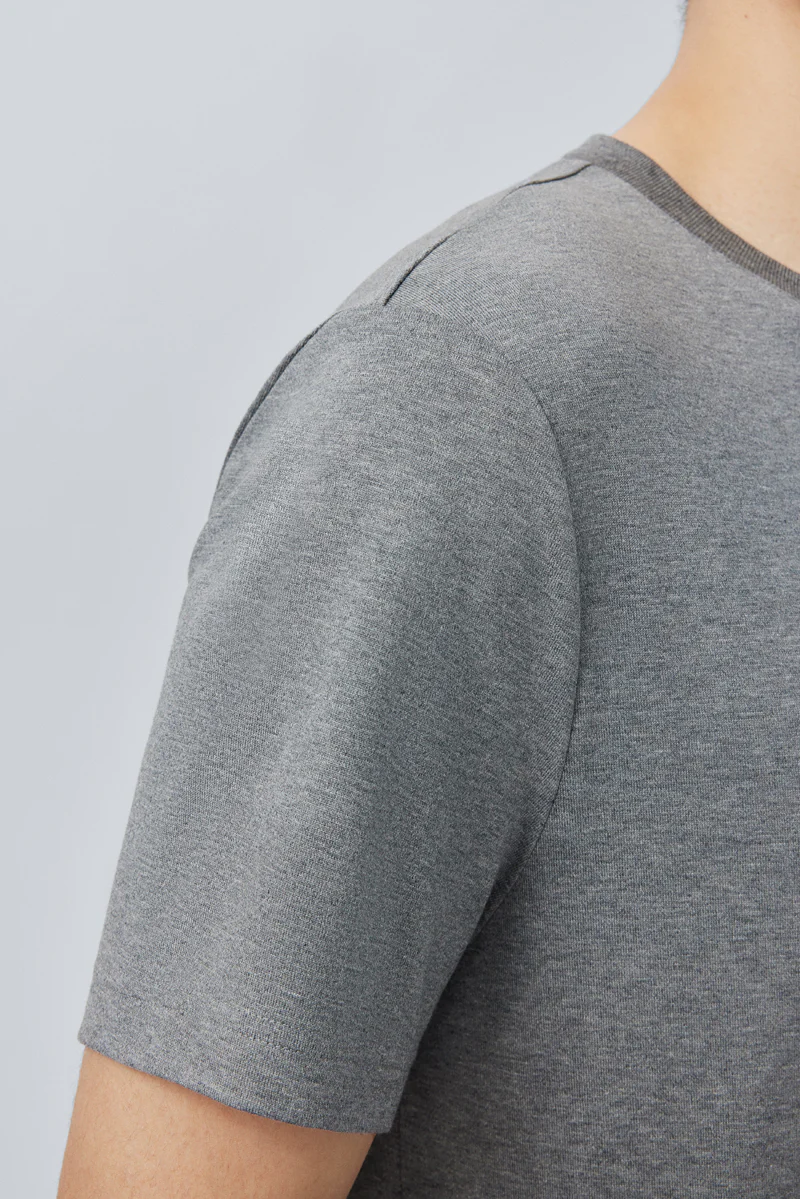 Regal Crew Neck T-Shirt | Dark Grey EBCG30 - Image 5