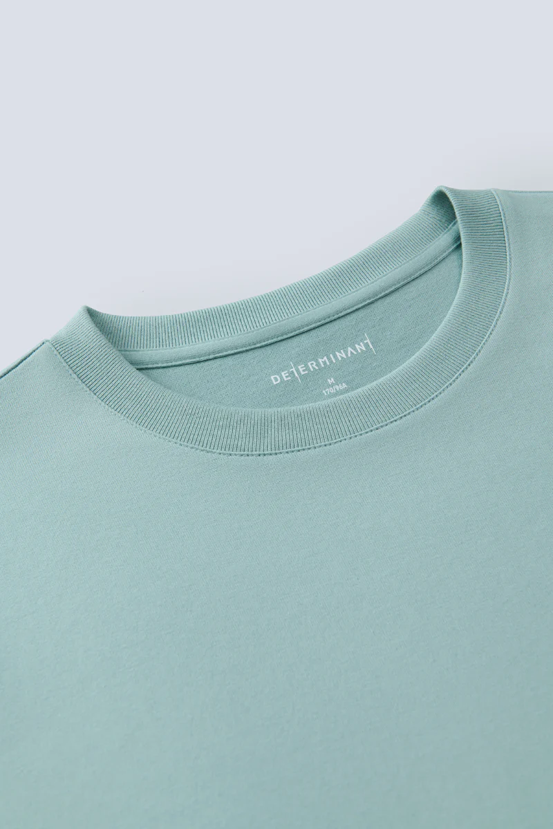 Regal Crew Neck T-Shirt | Green GYE111 - Image 6