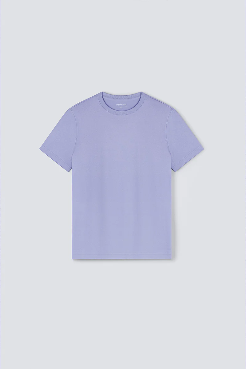 Regal Crew Neck T-Shirt | Lavender Purple PT3931 - Image 3