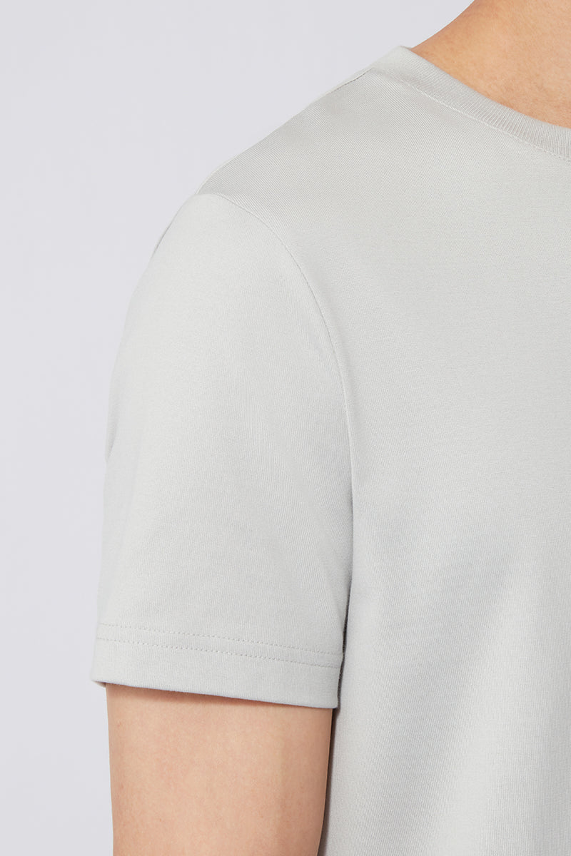 Regal Crew Neck T-Shirt | Light Grey GYE008 - Image 5