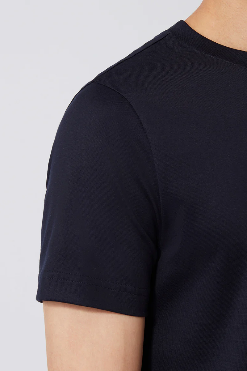 Regal Crew Neck T-Shirt | Navy NNY096 - Image 5