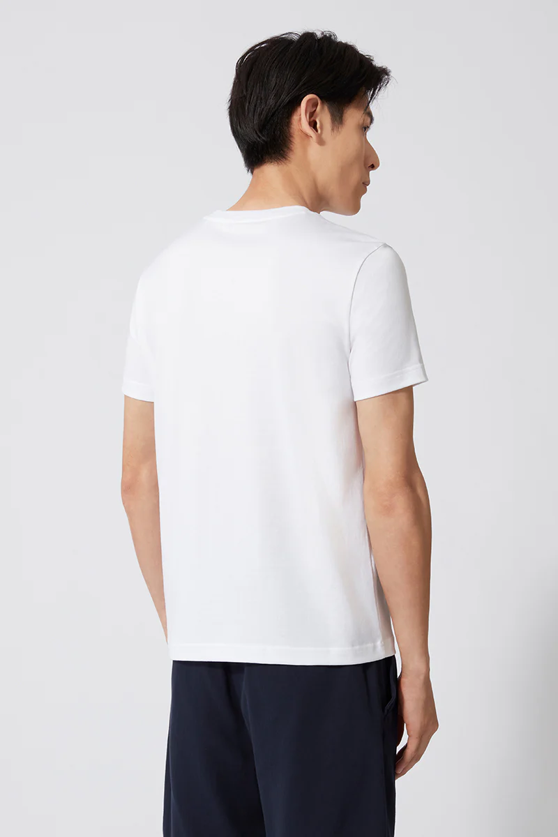 Regal Crew Neck T-Shirt | White WH001Z - Image 4
