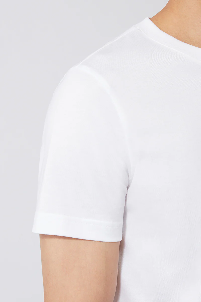 Regal Crew Neck T-Shirt | White WH001Z - Image 5