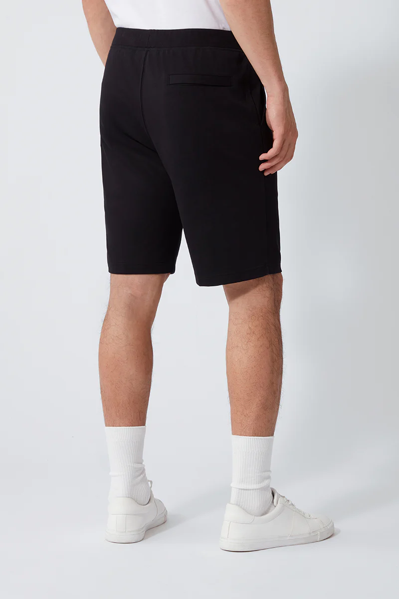 Regal Double-Knit Sweat Shorts | Black BKFD01 - Image 3