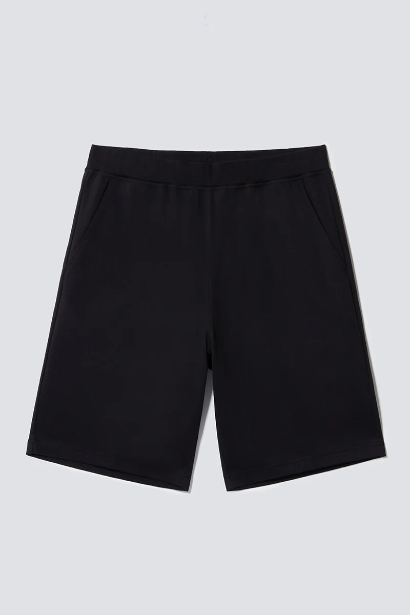 Regal Double-Knit Sweat Shorts | Black BKFD01 - Image 6