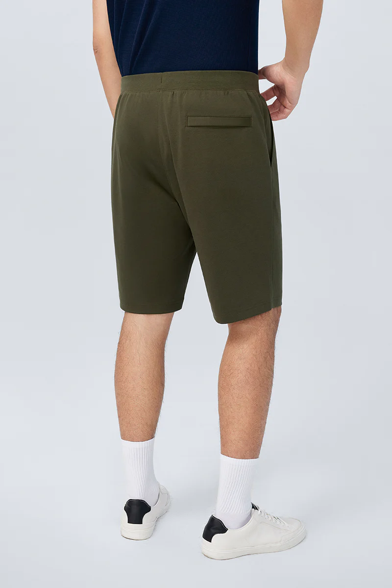 Regal Double-Knit Sweat Shorts | Dark Green 22623N - Image 3