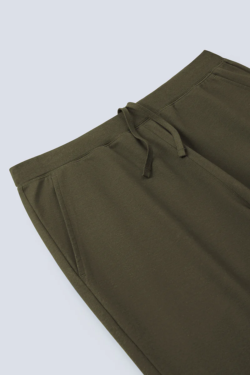 Regal Double-Knit Sweat Shorts | Dark Green 22623N - Image 5