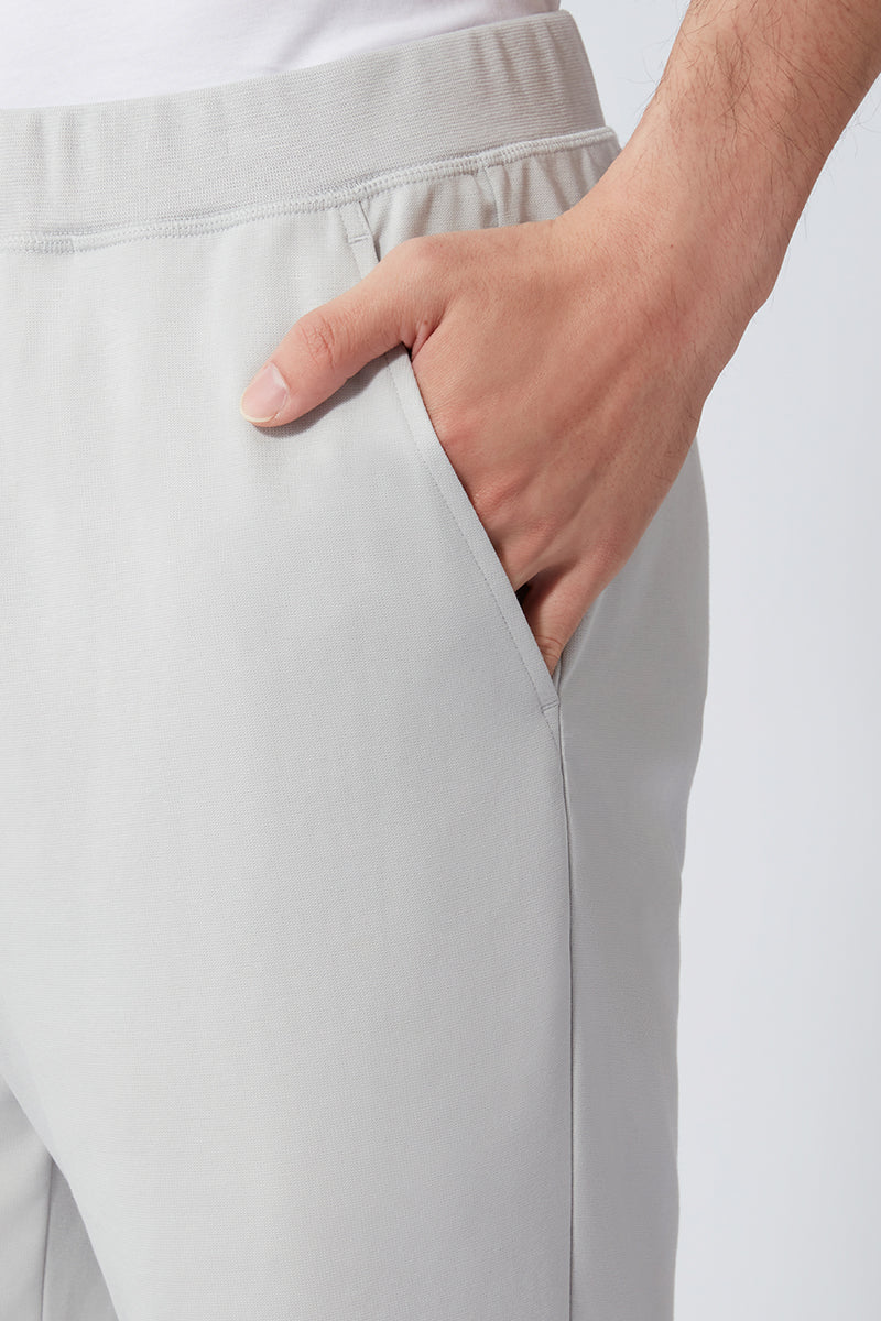 Regal Double-Knit Sweat Shorts | Light Grey GYE008 - Image 4