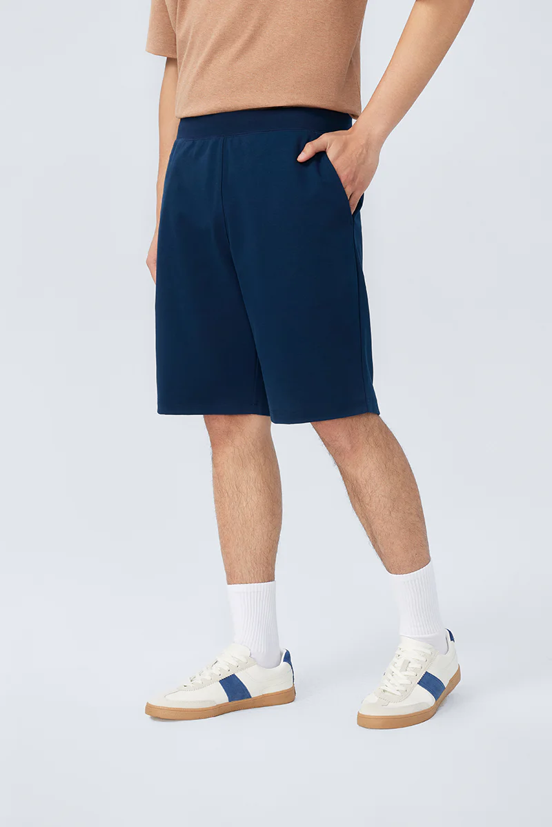 Regal Double-Knit Sweat Shorts | Navy 23070N - Image 2
