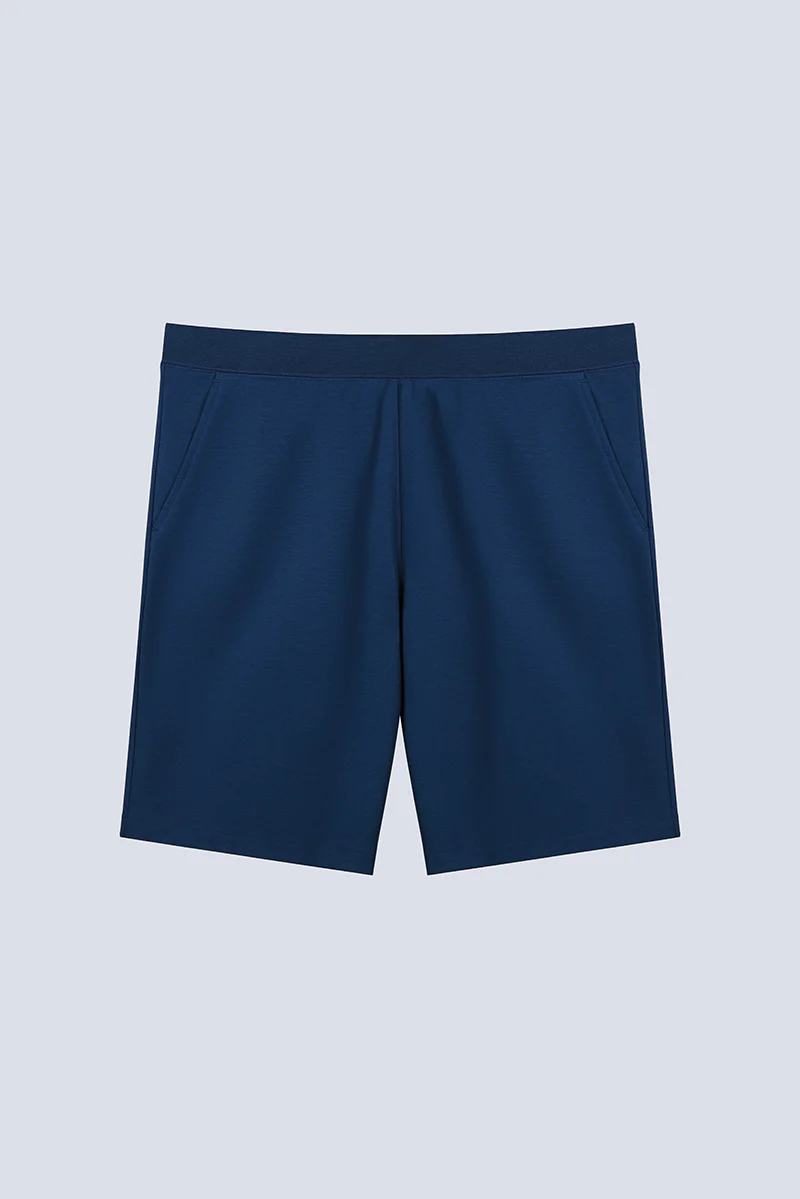 Regal Double-Knit Sweat Shorts | Navy 23070N - Image 7