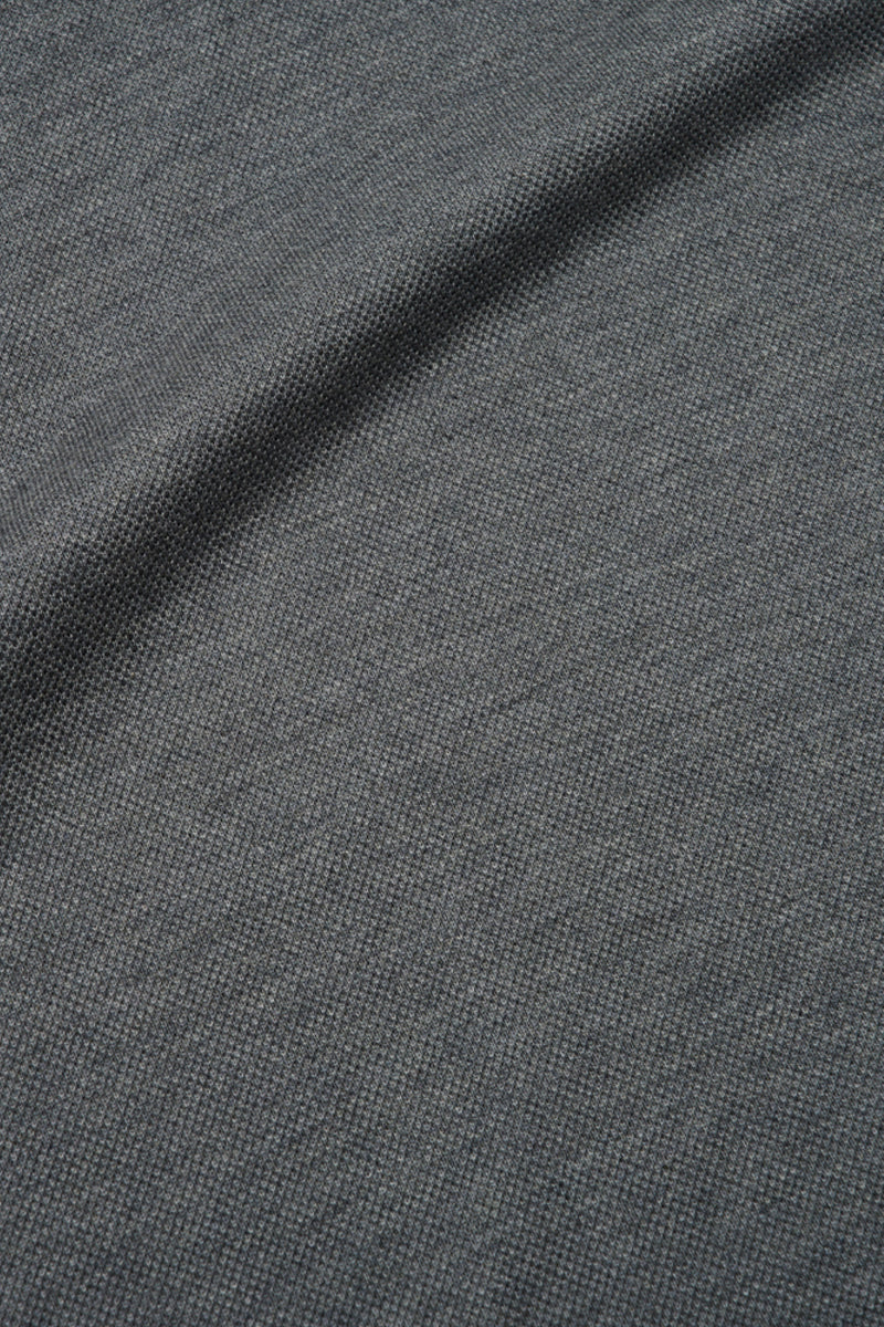 Regal Pique Buttonless Polo | Dark Grey EBCG30 - Image 9