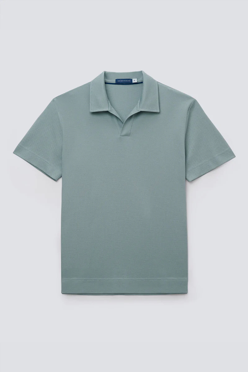 Regal Pique Buttonless Polo | Green GYE111 - Image 10