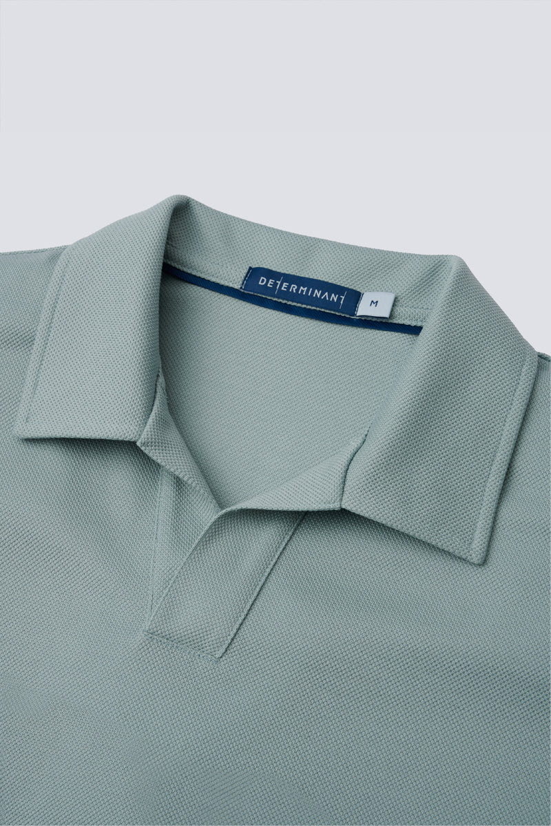Regal Pique Buttonless Polo | Green GYE111 - Image 6