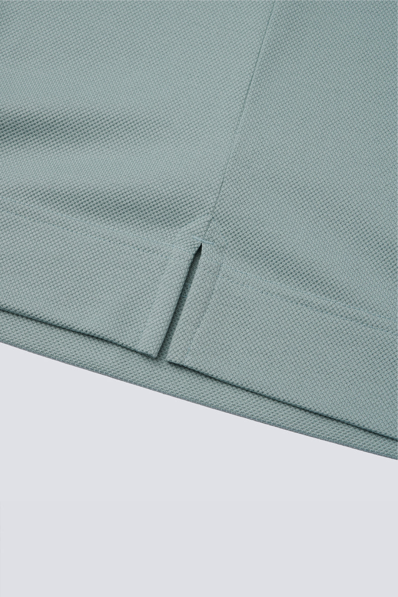 Regal Pique Buttonless Polo | Green GYE111 - Image 8