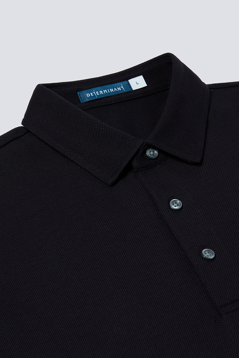 Regal Pique Polo | Black BKFD01 - Image 5