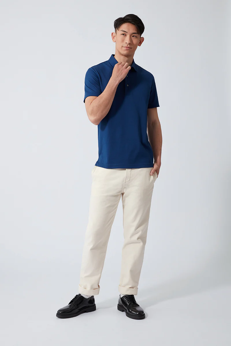 Regal Pique Polo | Blue NYE073 - Image 3