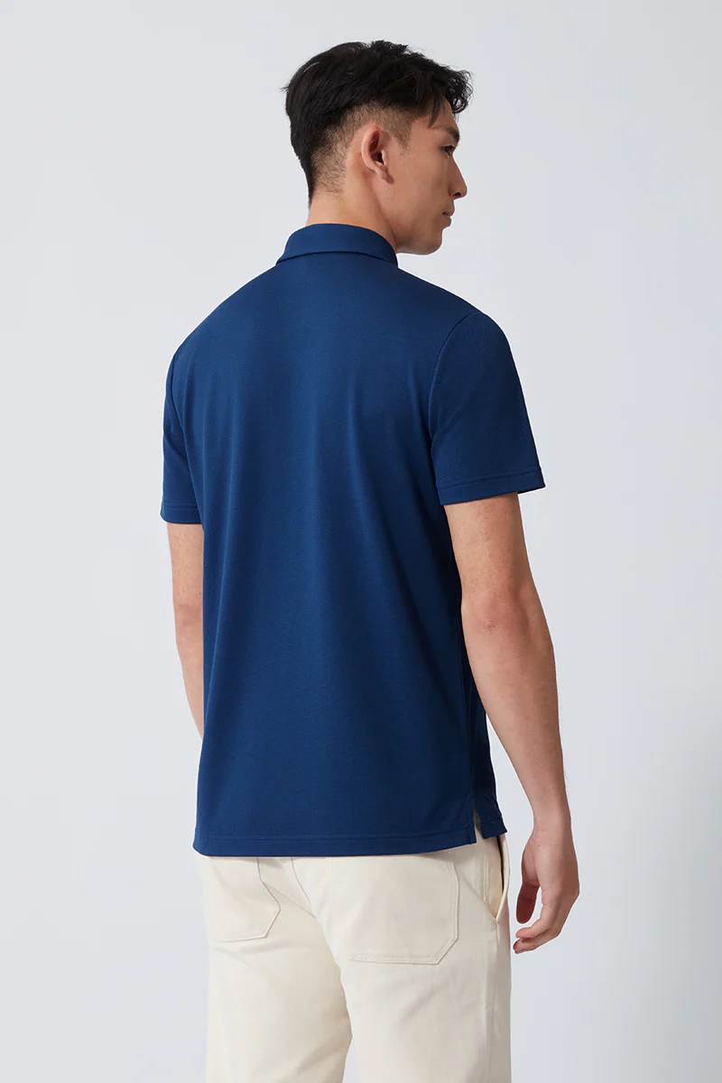 Regal Pique Polo | Blue NYE073 - Image 4