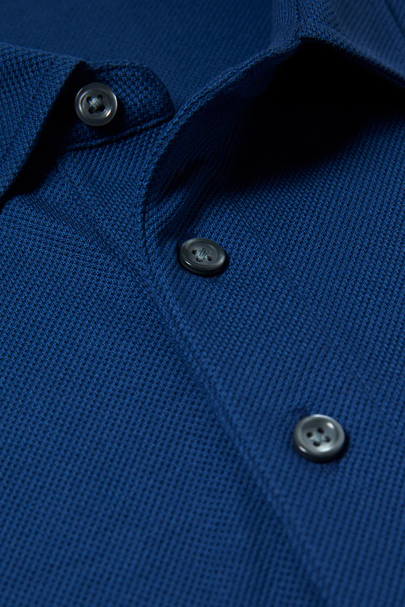 Regal Pique Polo | Blue NYE073 - Image 6