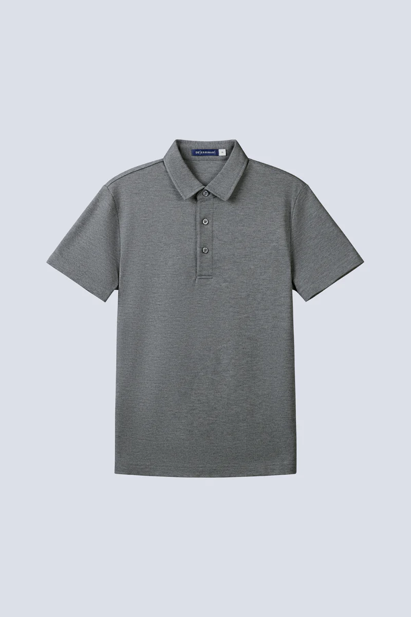 Regal Pique Polo | Dark Grey EBCG30 - Image 10