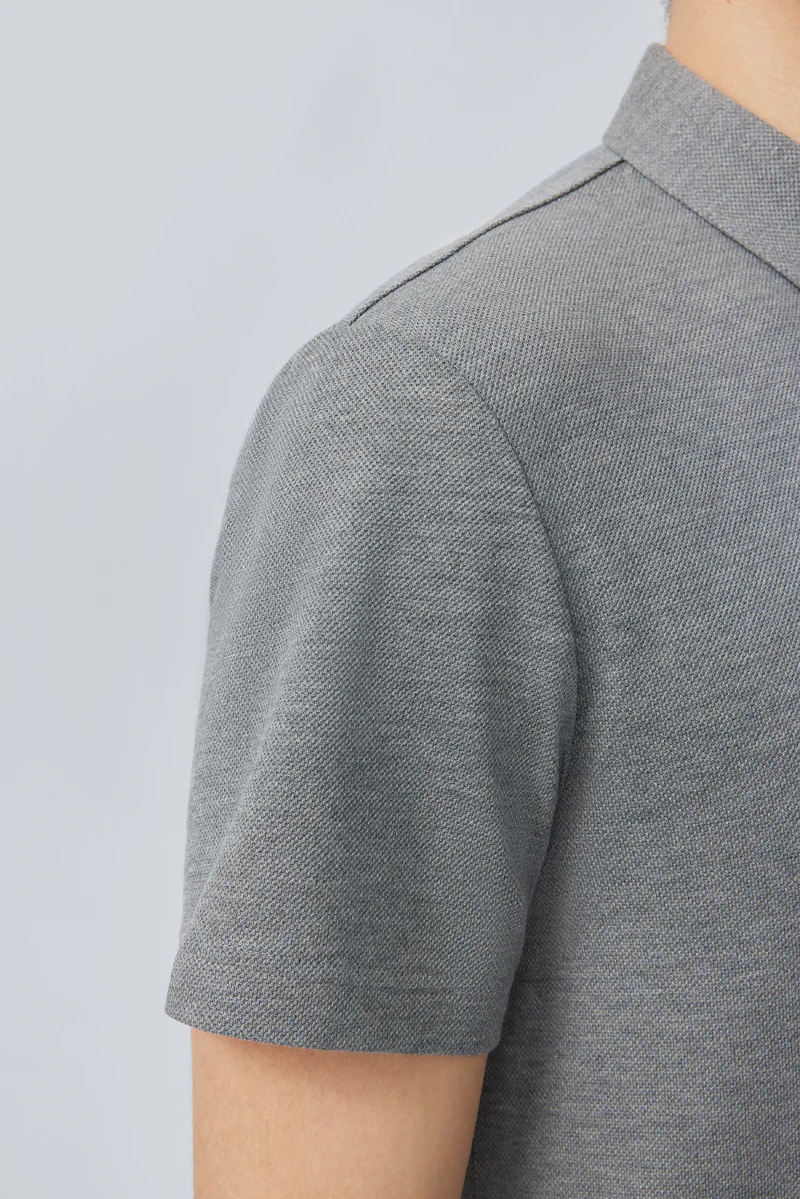 Regal Pique Polo | Dark Grey EBCG30 - Image 5