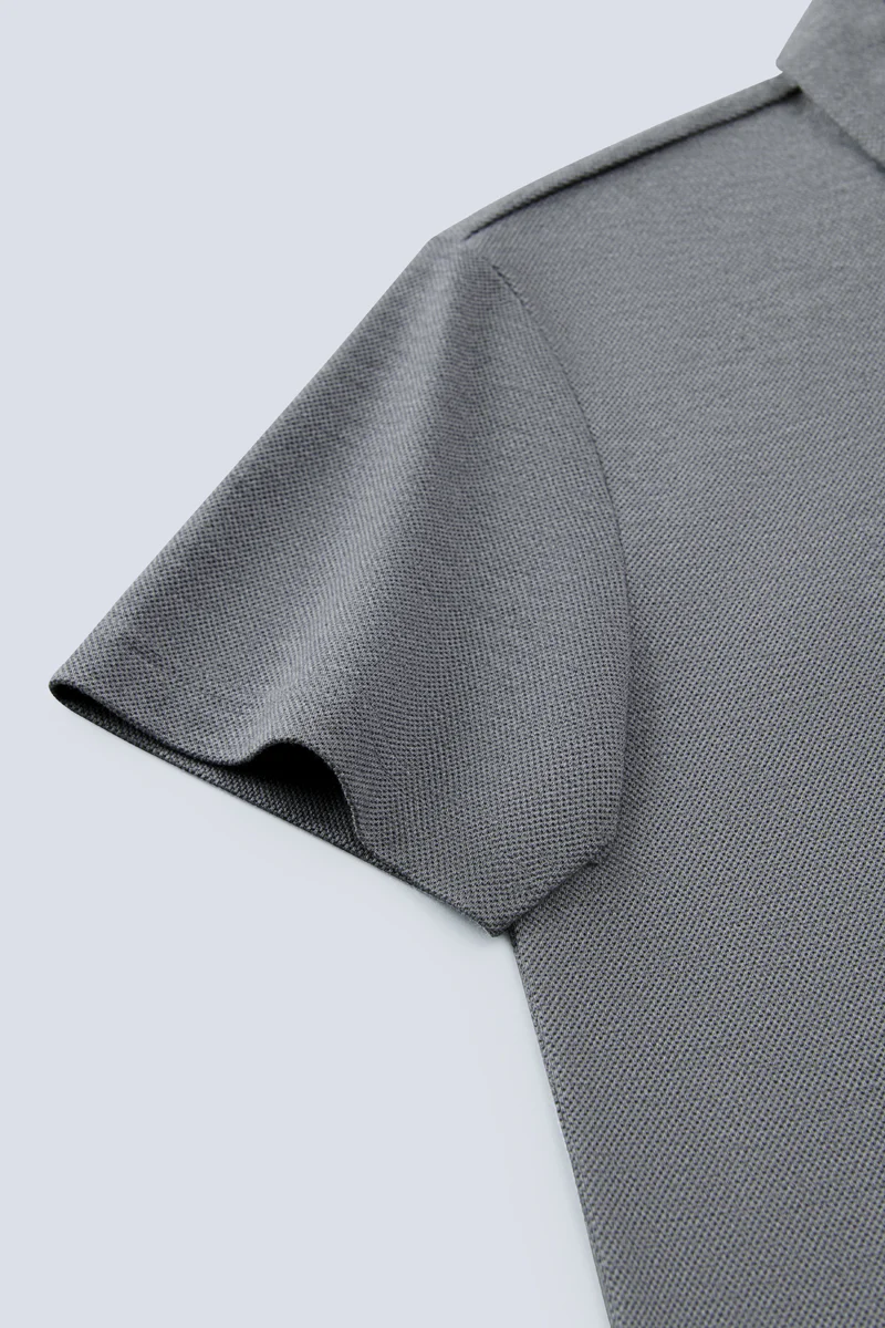 Regal Pique Polo | Dark Grey EBCG30 - Image 7