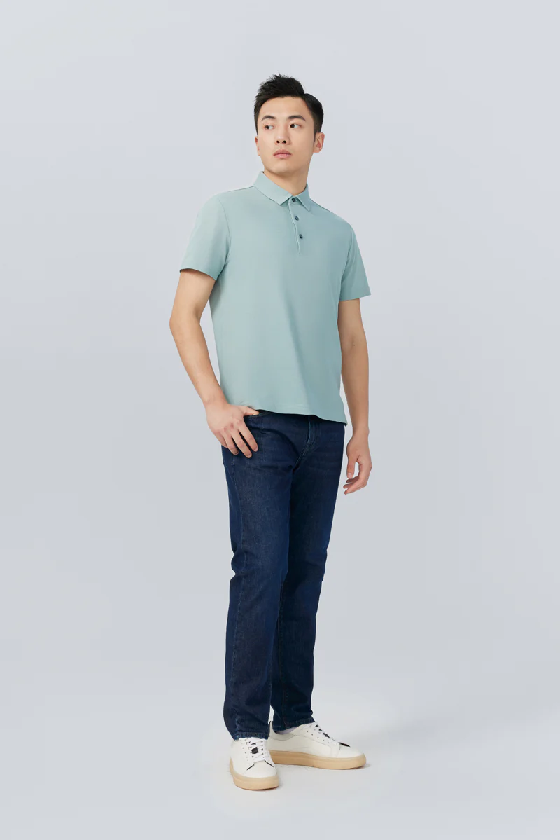 Regal Pique Polo | Green GYE111 - Image 3