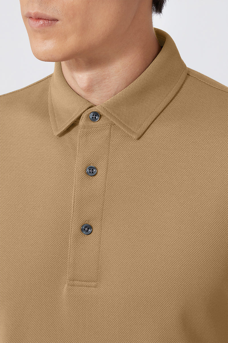 Regal Pique Polo | Khaki 171028 - Image 2