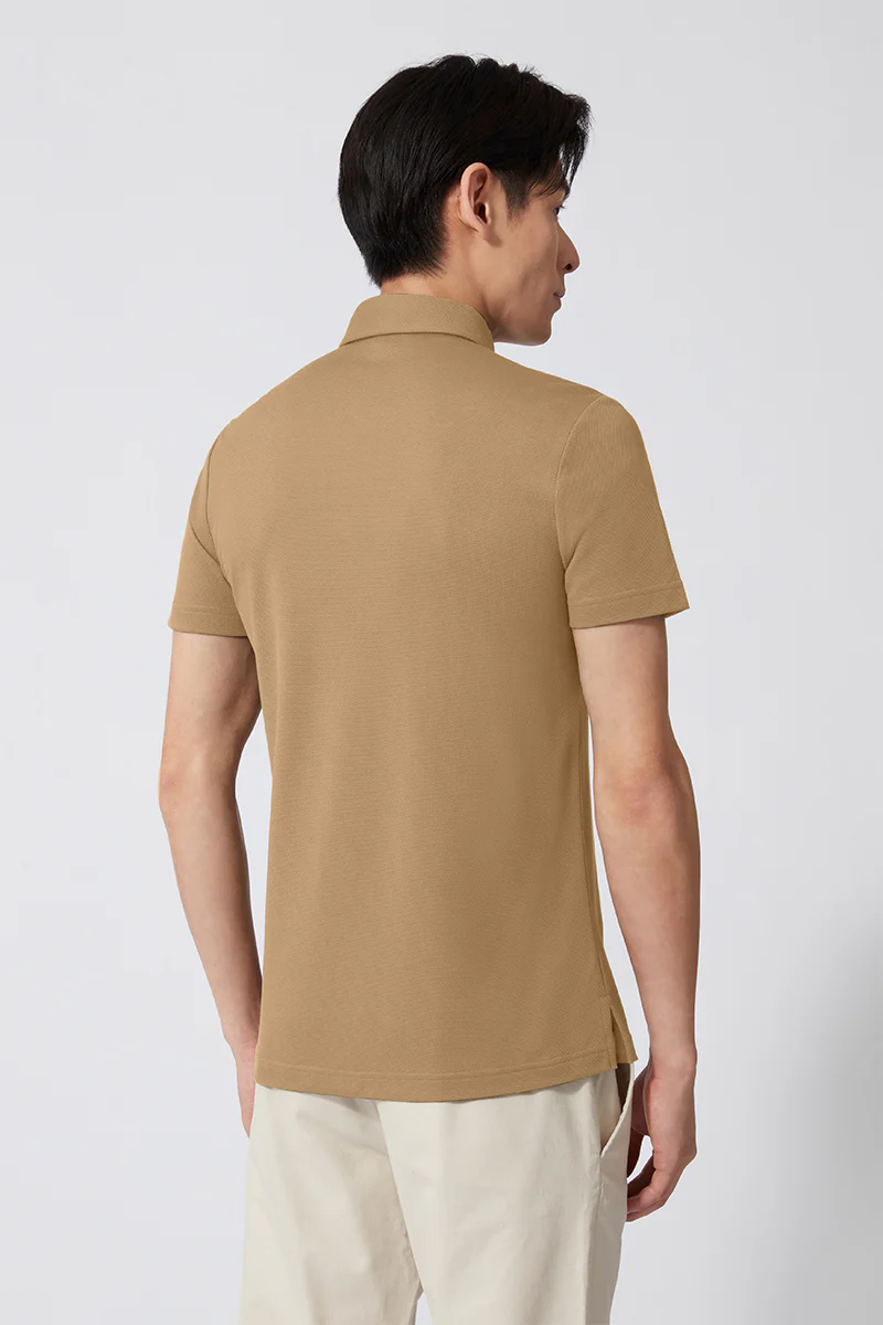 Regal Pique Polo | Khaki 171028 - Image 4