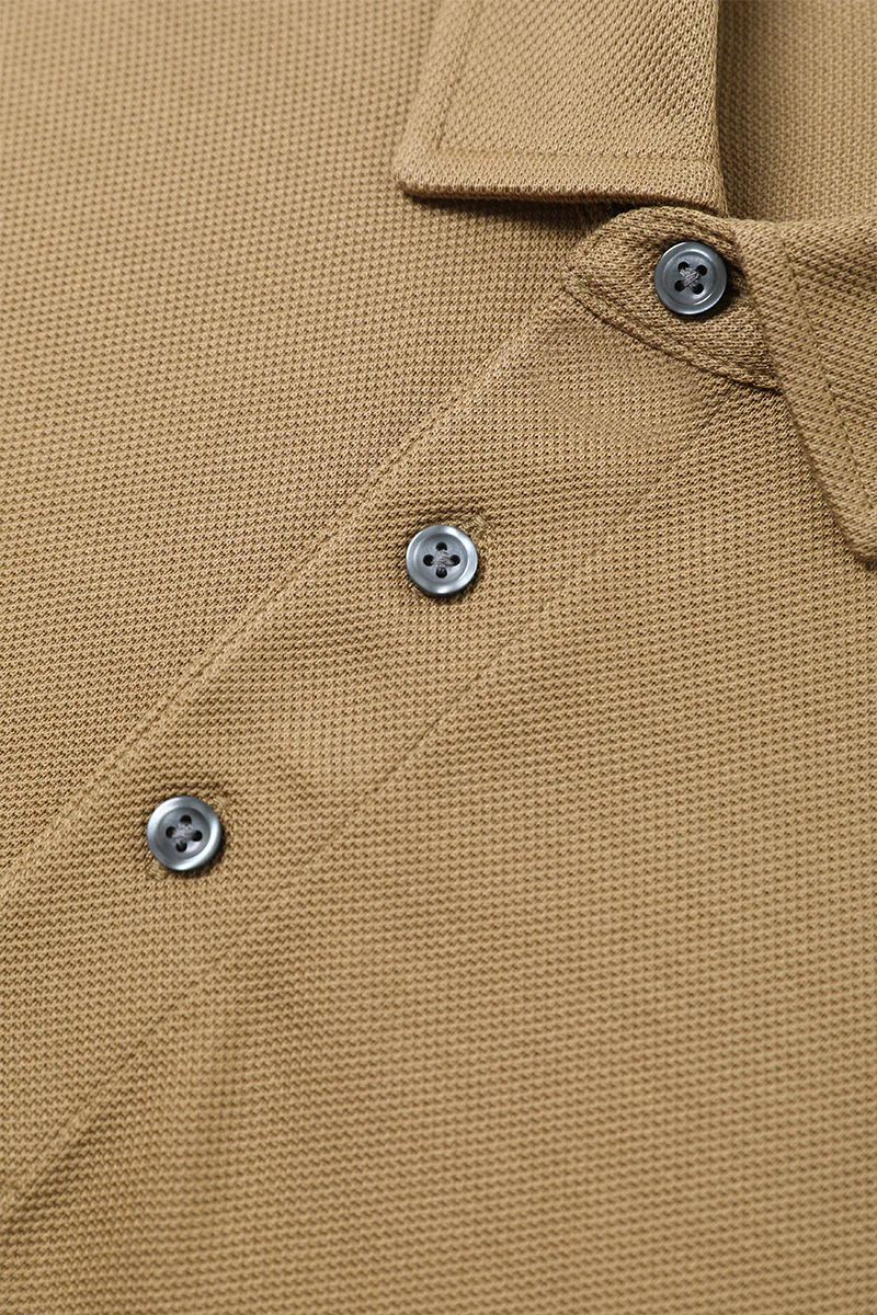 Regal Pique Polo | Khaki 171028 - Image 7