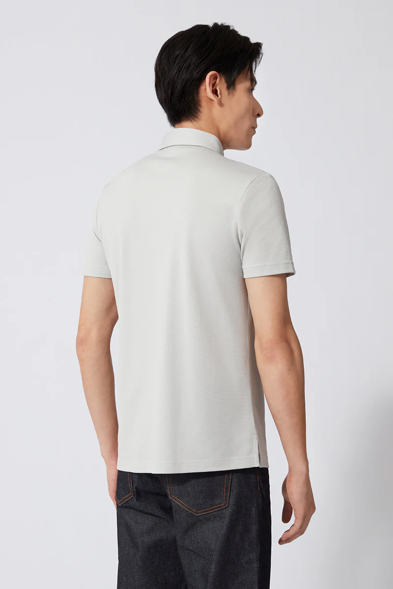 Regal Pique Polo | Light Grey GYE008 - Image 4