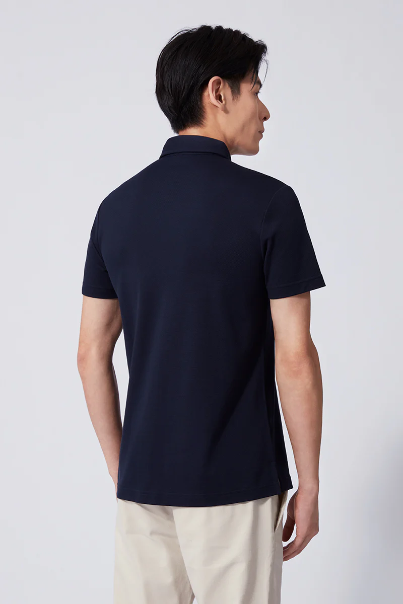 Regal Pique Polo | Navy NNY096 - Image 4