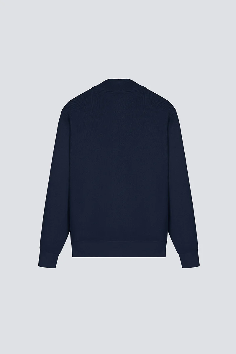 Regal Shawl Collar Cardigan | Navy NNY096 - Image 12