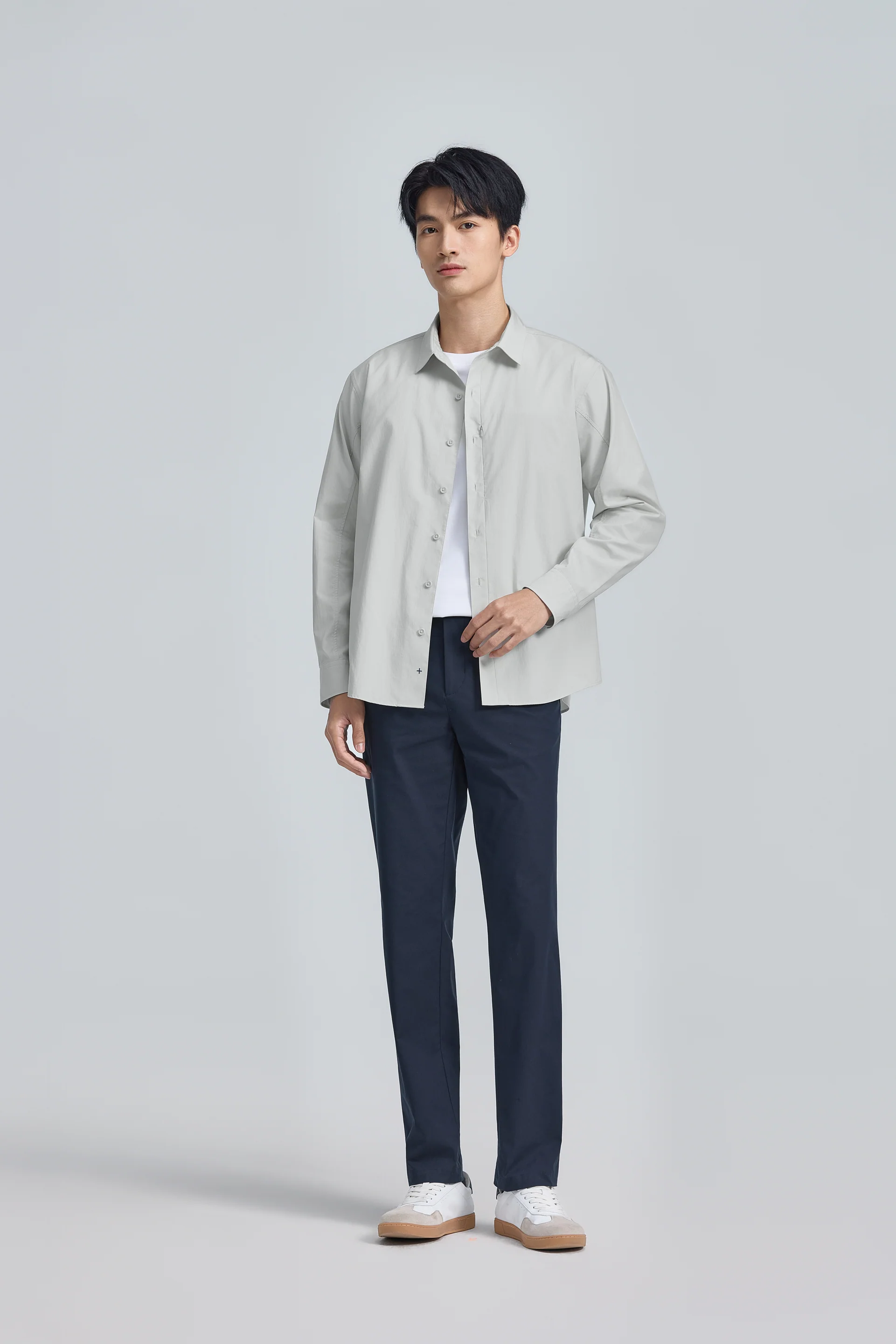 Repel⁺ Zip Pocket Shirt | Light Grey 27809N - Image 5