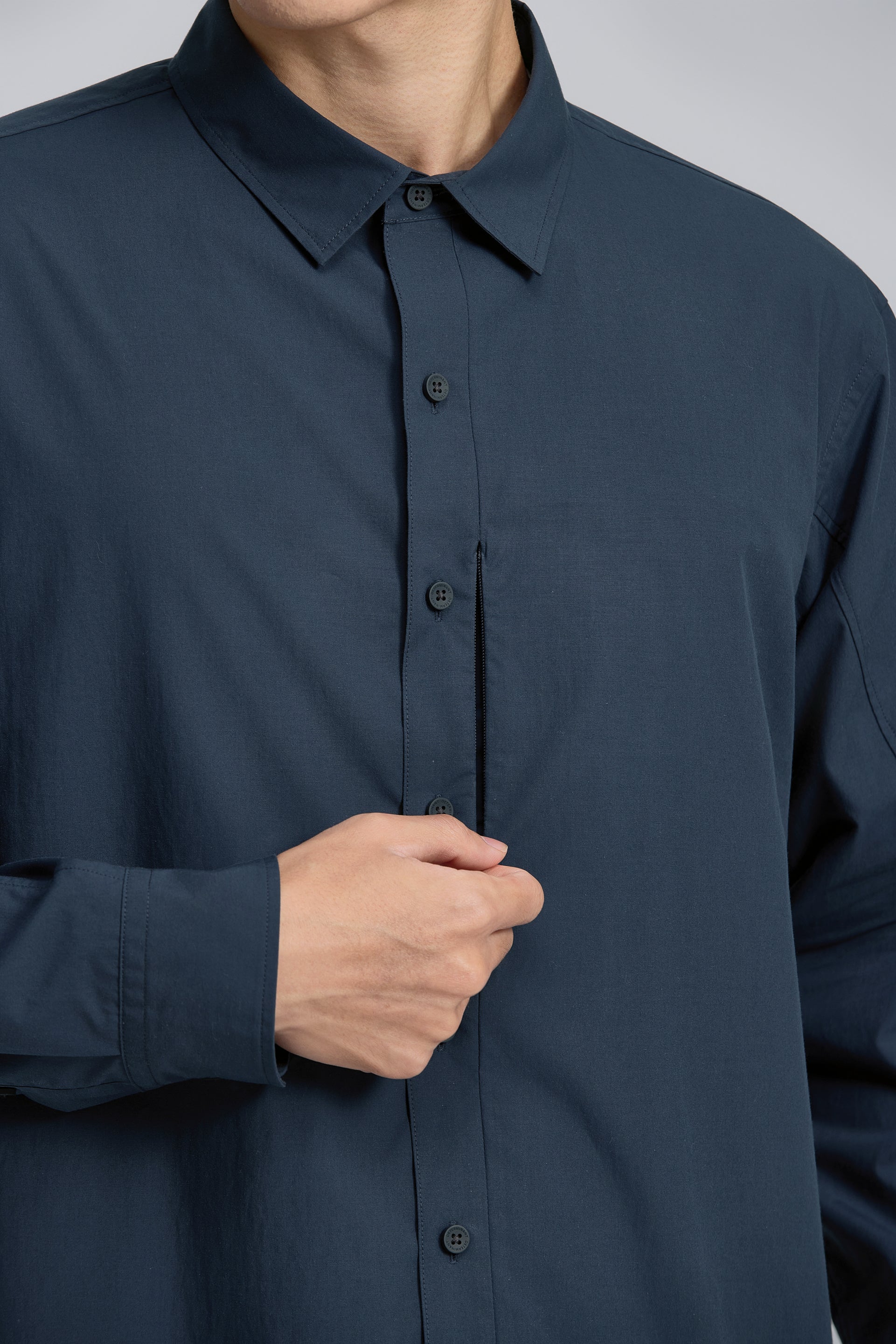 Repel⁺ Zip Pocket Shirt | Royal Navy 27782N - Image 6