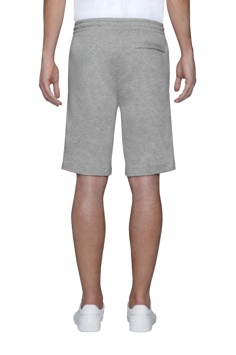French Terry Sweatshorts | Light Grey EBC08Z - Image 3