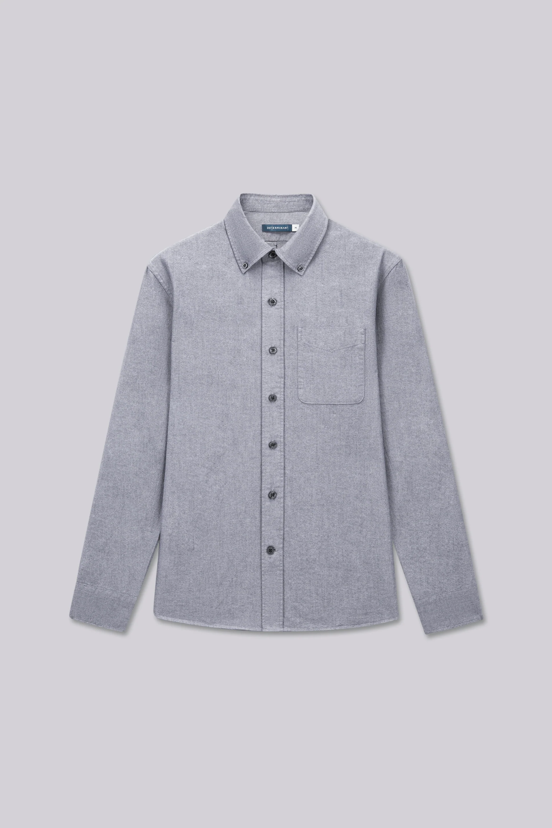 Soft Oxford Button-Down Casual Shirt | Navy 30141N - Image 4